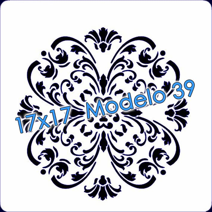 - Stencil 17x17cm Modelo 039 -